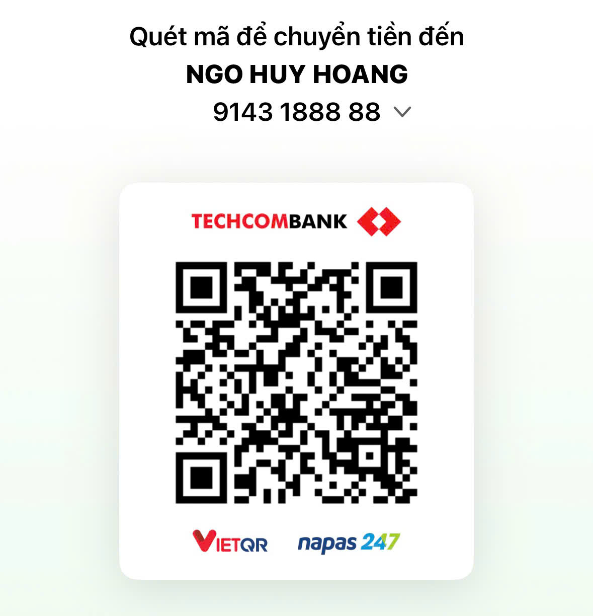 Mã QR thanh toán